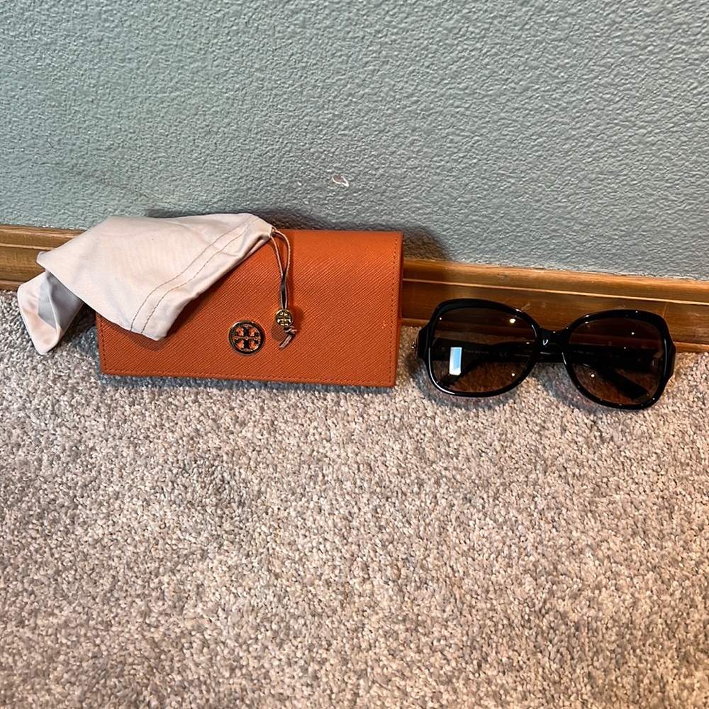 Tory Burch sunglasses and case